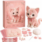 🎀Last Day 50% OFF!!🎁Pink Enchanted Forest DIY Felt Patchwork Kit