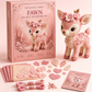 🎀Last Day 50% OFF!!🎁Pink Enchanted Forest DIY Felt Patchwork Kit