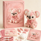 🎀Last Day 50% OFF!!🎁Pink Enchanted Forest DIY Felt Patchwork Kit
