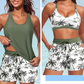 📢Limited-time 50% OFF👙🌊Women's 3-piece tankini swimsuit set with shorts🤸
