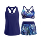 📢Limited-time 50% OFF👙Women's 3-piece tankini swimsuit set with shorts🌊