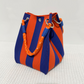 🏆👜 Limited Time Special Price ￡8.99!!✨ Boho Striped Knit Bucket Handbag for Women – Handmade Summer Beach Shoulder Bag