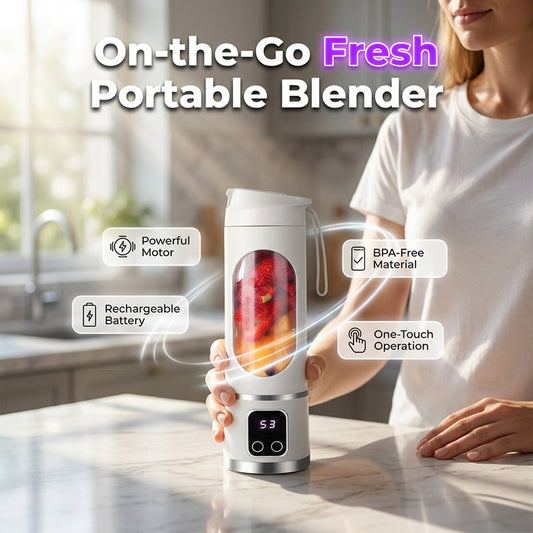 🔥Last Day Sale 60% OFF⏰Rechargeable Wireless Portable Juicer Cup