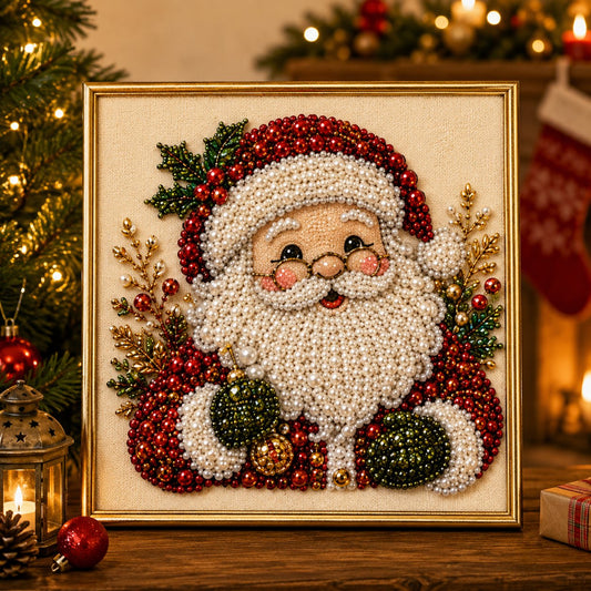 🎄Christmas Pre Sale  49% Off🧘Relaxing & Beginner-Friendly - DIY Christmas Pearl Art Kit🎨💎