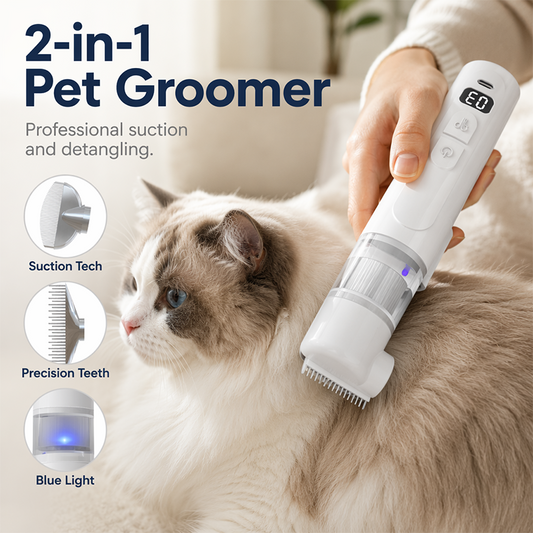 🎉This Week's Special Sales - 60% OFF✨Electric Pet Flea Remover and Detangling Comb