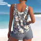 📣2026 Hot Sale 💥50% OFF!!🏝️Women's Printed Tankini Swimsuit