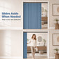 ⏰LIMITED TIME 50% OFF! ⭐No-Drill Magnetic Accordion Door Curtain