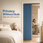 ⏰LIMITED TIME 50% OFF! ⭐No-Drill Magnetic Accordion Door Curtain