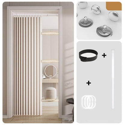 ⏰LIMITED TIME 50% OFF! ⭐No-Drill Magnetic Accordion Door Curtain