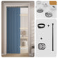 55% OFF🔥No-Drill Magnetic Accordion Door Curtain Set