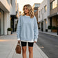 👚 2026 Autumn Hot Sale 49% OFF!✨ Women's Loose Faux Two‑Piece Sweatshirt