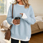 👚 2026 Autumn Hot Sale 49% OFF!✨ Women's Loose Faux Two‑Piece Sweatshirt