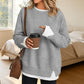 👚 2026 Autumn Hot Sale 49% OFF!✨ Women's Loose Faux Two‑Piece Sweatshirt