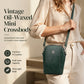 👛 Women Handmade Leather Crossbody Phone Bag – Lightweight Small Purse for Essentials, Fits Phone, Cards & Keys 🛍️✨