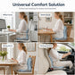 🎉 2026 Sale — Over 47,300 Sold!🪑 Ergonomic Memory Foam Seat Cushion with Back Support