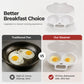 🥳2026 HOT SALE🥳💞50K+ SOLD! 🥗🎁 50% OFF!! Microwave Egg Poacher – Dual-Cavity Steamer, Rapid Heating, Non-Stick PP – Ideal for Home, Office & Travel! 🔥