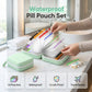 🏆Last Day Promotion 50% OFF💊A8 Waterproof Pill Pouch Set – 7 to 14 Days of Meds & Vitamins💧Waterproof & Crush-Resistant Shell