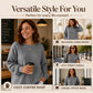 💥Limited Time Offer 50% OFF!!😍Women’s Waffle Knit Jumper