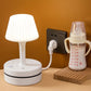 🔥Last day sale 50% OFF 💡Bedside Lamp with AC Outlets and USB Ports – Light Up & Power Up Your Nightstand 🔌