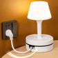 🔥Last day sale 50% OFF 💡Bedside Lamp with AC Outlets and USB Ports – Light Up & Power Up Your Nightstand 🔌