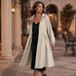 🧥 Plus Size | Women's Mid-Length Hooded Everyday Jacket