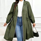 🧥 Plus Size | Women's Mid-Length Hooded Everyday Jacket