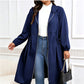 🧥 Plus Size | Women's Mid-Length Hooded Everyday Jacket