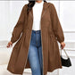 🧥 Plus Size | Women's Mid-Length Hooded Everyday Jacket