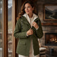 💖LAST DAY SALE 70% OFF🧥Women's Plush-Lined Windproof Hooded Jacket