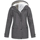 💖LAST DAY SALE 70% OFF🧥Women's Plush-Lined Windproof Hooded Jacket
