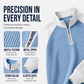 🔥Limited time offer 50% OFF✨Men's Waffle Knit Quarter Zip T-Shirt