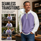 🔥Limited time offer 50% OFF✨Men's Waffle Knit Quarter Zip T-Shirt