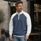 🔥Limited time offer 50% OFF✨Men's Waffle Knit Quarter Zip T-Shirt
