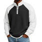 🔥Limited time offer 50% OFF✨Men's Waffle Knit Quarter Zip T-Shirt