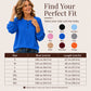 🎉 This Week's Special Sales - 60% OFF ✨ Women's Casual Waffle Knit Sweatshirt Loose Long‑Sleeve Button Neck Pullover