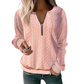 ⏳ Limited Time 50% Off! 🎉Women’s Half-Zip Cable Knit Sweatshirt