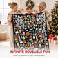 🎅Early Christmas Gift 60% OFF🎄🎨Family DIY Coloring Blanket for All Ages🎁Perfect Gift For Family & Friends