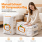 📦 LIMITED TIME Buy 2 Get 1 Free! 🛏️ Space-Saving Vacuum Storage Bags – Pump-Free, Durable 🧳