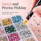 🔥Hot Sale 50% OFF🔥💎 24-Grid Nail Art Rhinestone Set — Sparkle Like Never Before! ✨