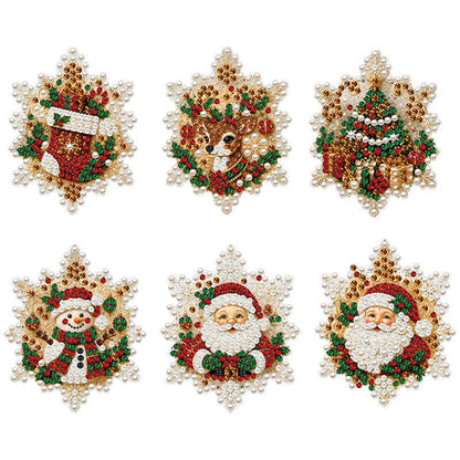 🎁🎄Christmas Sale 50% OFF!🥰Christmas DIY Painting Hanging Ornaments Set