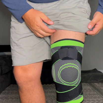 🛡️LAST DAY SALE 60% OFF !!📢Winter Must-Have Adjustable Knee Compression Sleeve, Knee Support Brace with Side Stabilizers🎗️