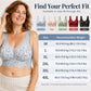 🏆Surprise Price: Only £8.99!!!💕Women’s Floral Lace Wireless Stretch Bralette