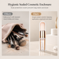 🖌️LAST DAY SALE 60% OFF !!📢Portable Retractable Makeup Brush Set Multifunctional Travel Cosmetic Tool with Powder Blush and Silicone Lip Brush