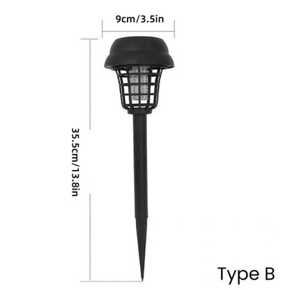 🔥Last Day Sale 50% Off☀️Solar Mosquito Zapper Light - Outdoor Garden Stake UV Insect Killer Light🦟🚫