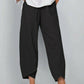 👖SUMMER SALE 60% OFF NOW!✨Vintage Asymmetrical Elastic Waist Pockets Pants🌸