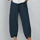 👖SUMMER SALE 60% OFF NOW!✨Vintage Asymmetrical Elastic Waist Pockets Pants🌸