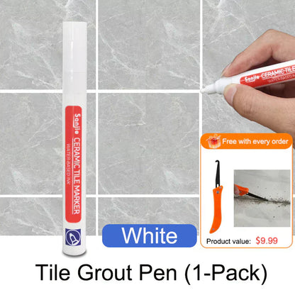 💥Last Day 59% OFF🖌️ Anti-Mould & Waterproof Joint Pen for Ceramic Tiles! 🧱