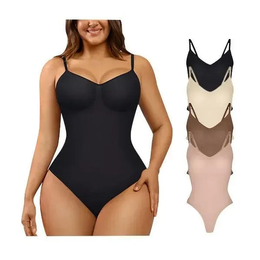 ⏰Historically Lowest Price:£7.99💥💖Seamless Fit Slimming Thong Bodysuit Shapewear